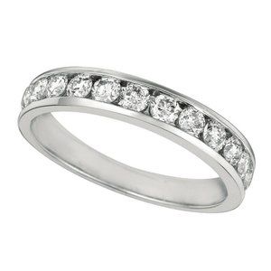 1.00 Carat Natural Diamond Eternity Ring Band